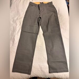 Women's Gray Canvas Pants
